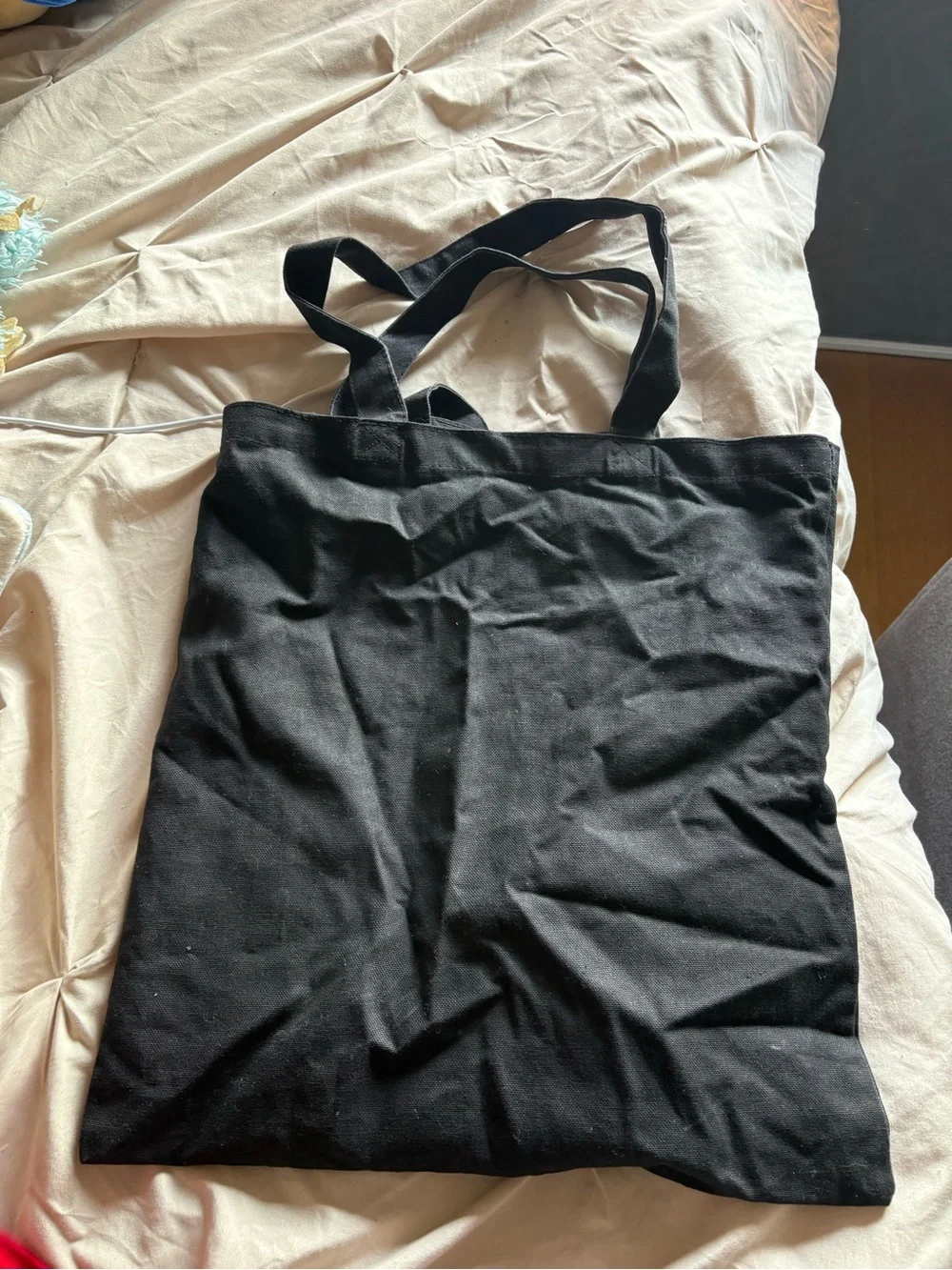 Fearless Taylor's Version Black Canvas Tote Bag